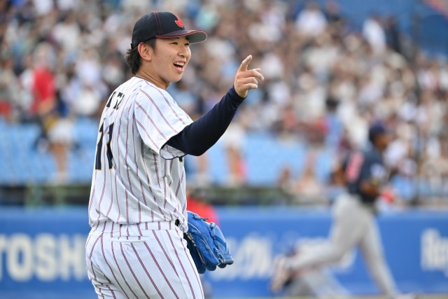 先発の伊藤樹(早稲田大)