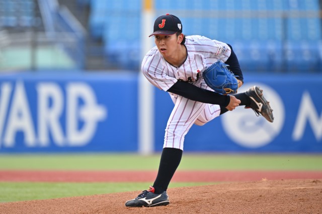 2試合に先発した伊藤樹(早稲田大)