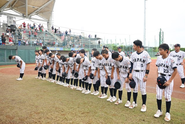 決勝戦でアメリカに敗れ準優勝