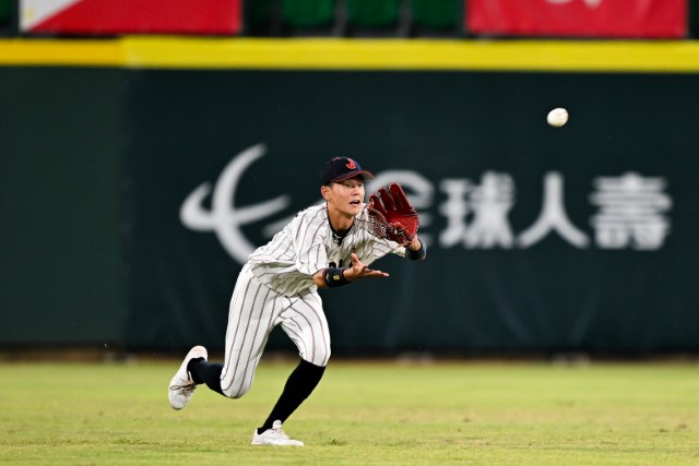 好守を見せた佐々木愛斗(秋田北リトルシニア)