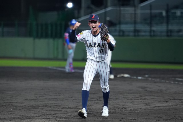 早瀬朔(神村学園)の好救援で勝利を収めたイタリア戦