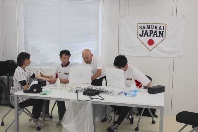 侍ジャパン野球健康診断