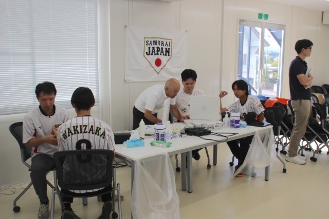 侍ジャパン野球健康診断